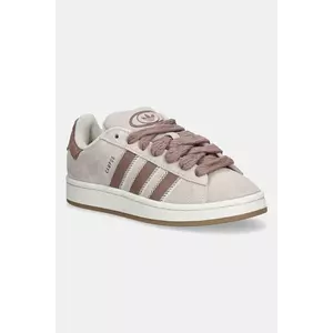 adidas Originals sneakers din piele întoarsă Campus 00S W culoarea roz, JQ5804 imagine
