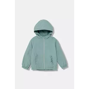 United Colors of Benetton geacă copii culoarea turcoaz, 2IGGGN03U imagine
