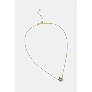 Tory Burch colier placat cu aur Kira Flower Pendant 158996.702 imagine