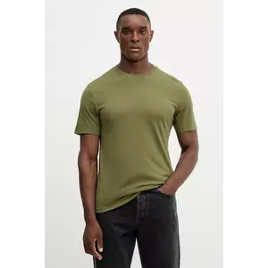 United Colors of Benetton tricou din bumbac culoarea roz, uni, 3U53J1F15 imagine