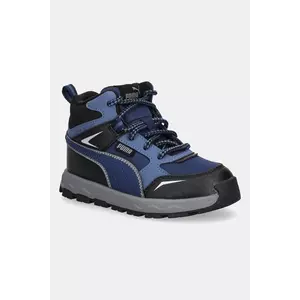 Puma pantofi copii Evolve Trail culoarea bleumarin, 397645 imagine