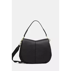 Gianni Chiarini poșetă de piele HELENA ROUND culoarea bej, BS 6037/COMM GRN-NA imagine