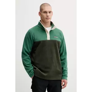 Columbia hanorac Steens Mountain Half Snap culoarea negru, cu model, 2097721 imagine