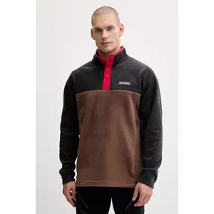 Columbia hanorac Steens Mountain Half Snap culoarea negru, cu model, 2097721 imagine