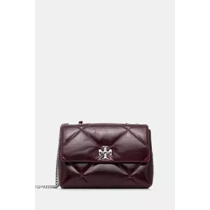 Tory Burch poșetă de piele Kira Diamond culoarea roșu, 169325.500 imagine