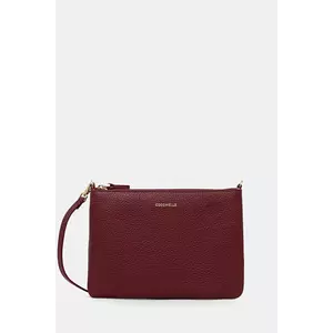 Coccinelle poșetă de piele BEST CROSSBODY culoarea bordo, E5.MMA.55.F5.01 imagine