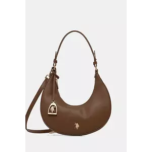 U.S. Polo Assn. poșetă Jones culoarea maro, BIUJE8910WVP imagine