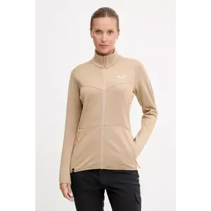 Salewa hanorac în aer liber Puez Cammino culoarea bej, uni, 00.0000029095 imagine