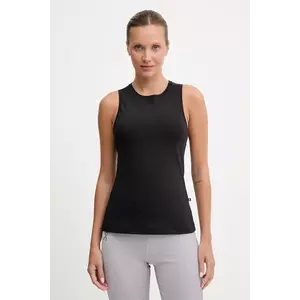 On top de yoga Studio culoarea negru, 1WF12440553 imagine