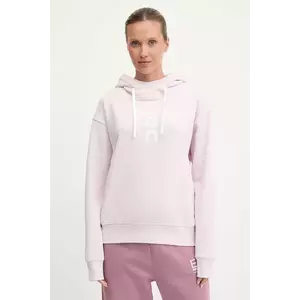 On bluză Club culoarea roz, cu glugă, cu imprimeu, 1WE10043368 imagine