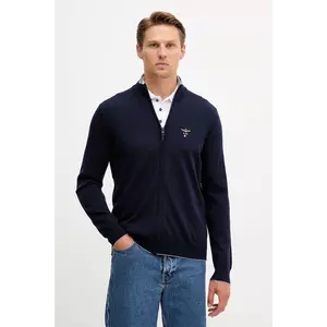 Aeronautica Militare cardigan din lână culoarea bleumarin, MA1569UL00415 imagine
