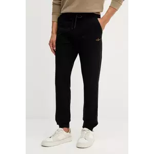 Aeronautica Militare pantaloni de trening culoarea negru, uni, PF1008UF00662 imagine