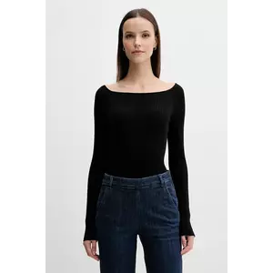 United Colors of Benetton pulover culoarea negru, light, 16UYD10E7 imagine