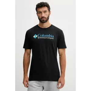 Columbia tricou CSC Basic Logo culoarea negru, cu imprimeu, 1680053 imagine