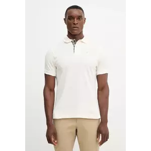 Barbour polo de bumbac Tartan Pique Polo culoarea verde, cu imprimeu, MML0012 imagine