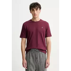Marc O'Polo tricou din bumbac culoarea gri, melanj imagine