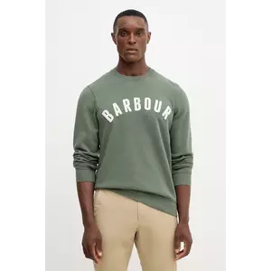 Barbour bluza culoarea galben, melanj imagine