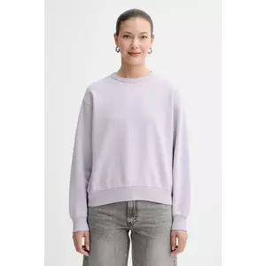 Levi's hanorac de bumbac culoarea violet, neted, A8789 imagine