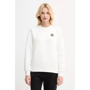 Lacoste bluza culoarea bej, cu imprimeu, SF8006 imagine