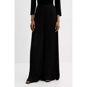 Silvian Heach pantaloni BOHI culoarea negru, lat, high waist, GPA25317PA imagine