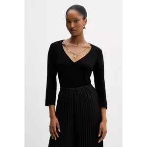 Silvian Heach pulover SANKE culoarea negru, light, GPA25128MA imagine