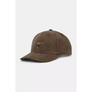 Aeronautica Militare șapcă culoarea verde, HA1229UCT04237 imagine