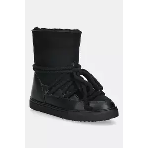 Inuikii ghete de zăpadă din piele pentru copii CLASSIC HIGH culoarea negru, 3001.002.0032 imagine