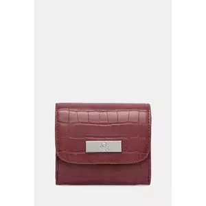 United Colors of Benetton portofel culoarea bordo, 62Y9DY082 imagine