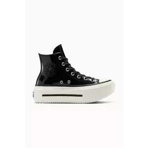 Converse teniși Chuck Taylor All Star Lift Double Stack culoarea negru, A12977C imagine