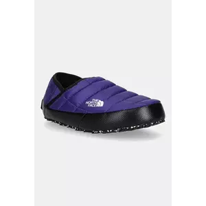 The North Face papuci de casă Thermoball Traction Mule V culoarea violet, NF0A3V1HS961 imagine