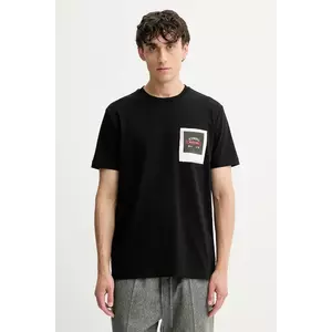 Iceberg tricou din bumbac culoarea negru, cu imprimeu, F042 6304 imagine