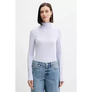 United Colors of Benetton longsleeve din bumbac cu guler, 3GA2E2224 imagine