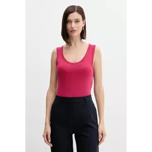 United Colors of Benetton top din bumbac culoarea gri, 3GA2DH010 imagine