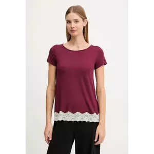 United Colors of Benetton tricou de pijama culoarea negru, 3Z123M314 imagine