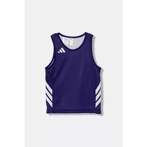 adidas Originals top copii culoarea violet, cu imprimeu, KC6974 imagine