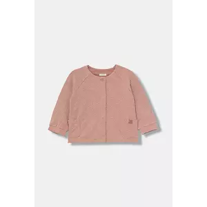 United Colors of Benetton bluză bebe culoarea roz, cu imprimeu, 37GTA106I imagine