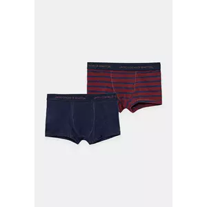 United Colors of Benetton boxeri copii 2-pack culoarea bleumarin, 3VPS0X01J imagine