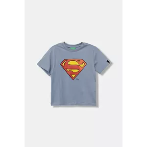 United Colors of Benetton tricou de bumbac pentru copii cu imprimeu, 3JERG10JX imagine