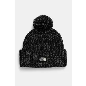 The North Face căciulă Cozy Chunky Cabin Beanie culoarea negru, din tricot gros, NF0A887WVOR1 imagine