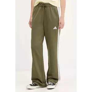 adidas pantaloni de trening culoarea verde, cu imprimeu, JX7708 imagine