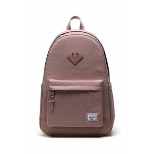 Herschel rucsac Heritage Backpack culoarea roz, mare, neted imagine