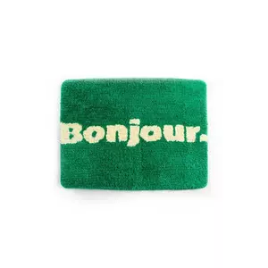 Helio Ferretti covor de baie Green Bojour culoarea verde imagine