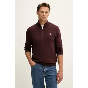 PS Paul Smith pulover din amestec de lână culoarea negru, cu turtleneck, M2R.531XZ.N22226 imagine