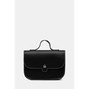 United Colors of Benetton ghiozdan copii culoarea negru, mic, uni, 635XCY02B imagine