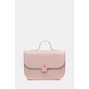 United Colors of Benetton ghiozdan copii culoarea roz, mic, uni, 635XCY02B imagine