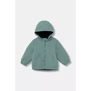 United Colors of Benetton geacă copii culoarea turcoaz, 2IGGGN03X imagine