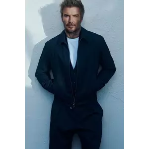 BOSS geacă BECKHAM X BOSS culoarea bleumarin, de tranzitie, 50549075 imagine