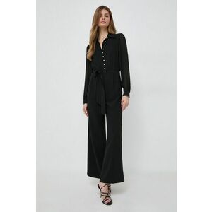 Morgan salopeta culoarea negru, cu guler imagine