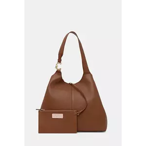 Coccinelle geantă de piele culoarea negru, E1 SHA 11 01 01 imagine