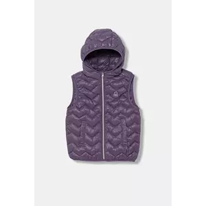 United Colors of Benetton vestă copii culoarea violet, 21INCJ00Q imagine